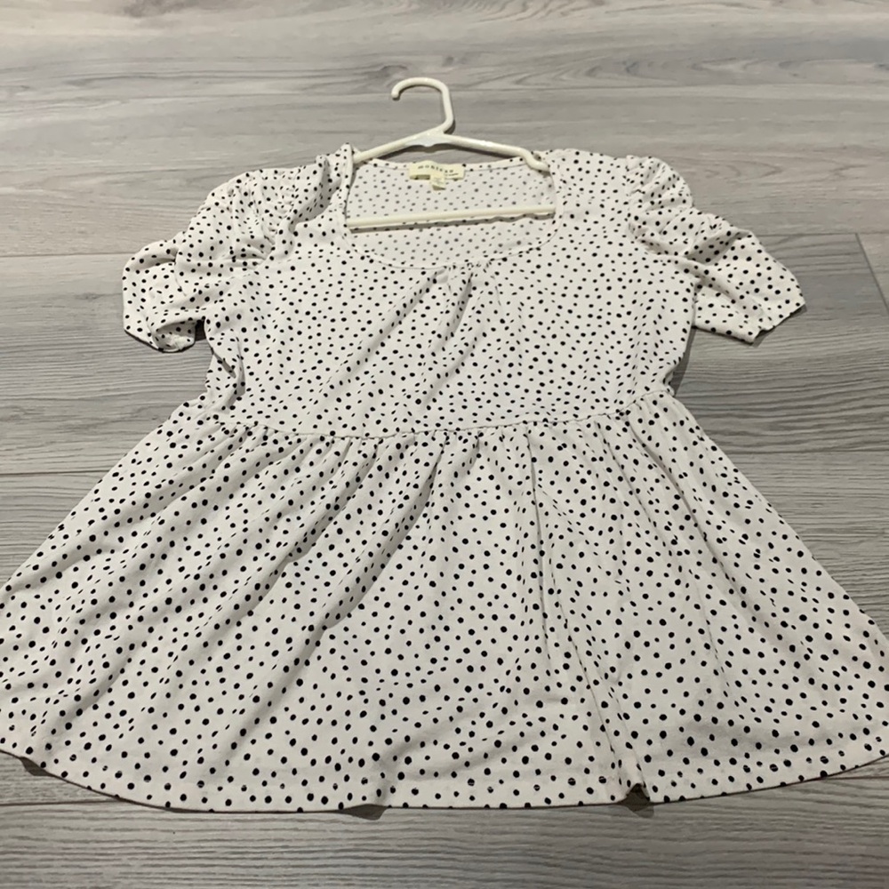 Monteau polka dot blouse
